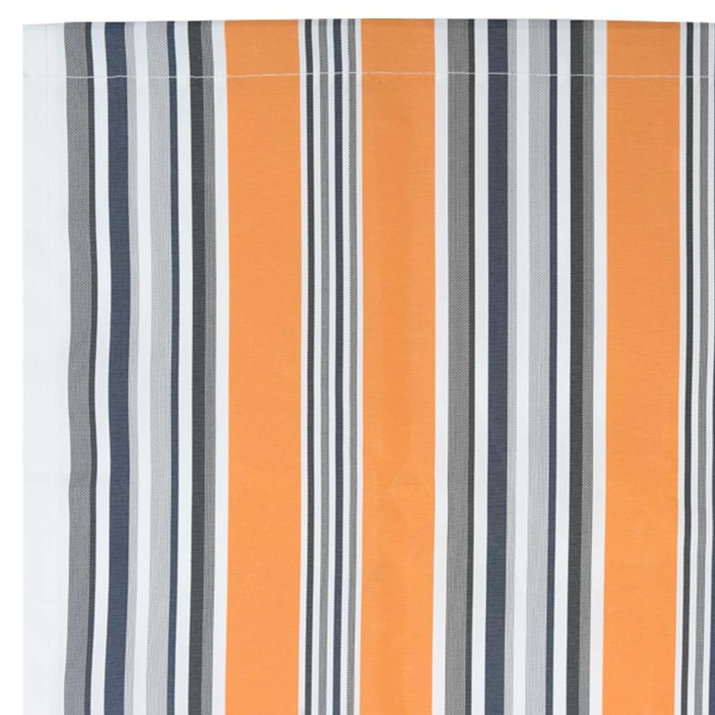 Markisenersatzstoff Blau und Weiß 1000 x 160 cm Polyester