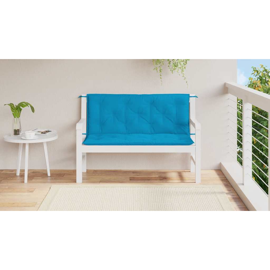 Gartenbank-Auflage Anthrazit 100x(50+50)x7 cm Oxford-Gewebe