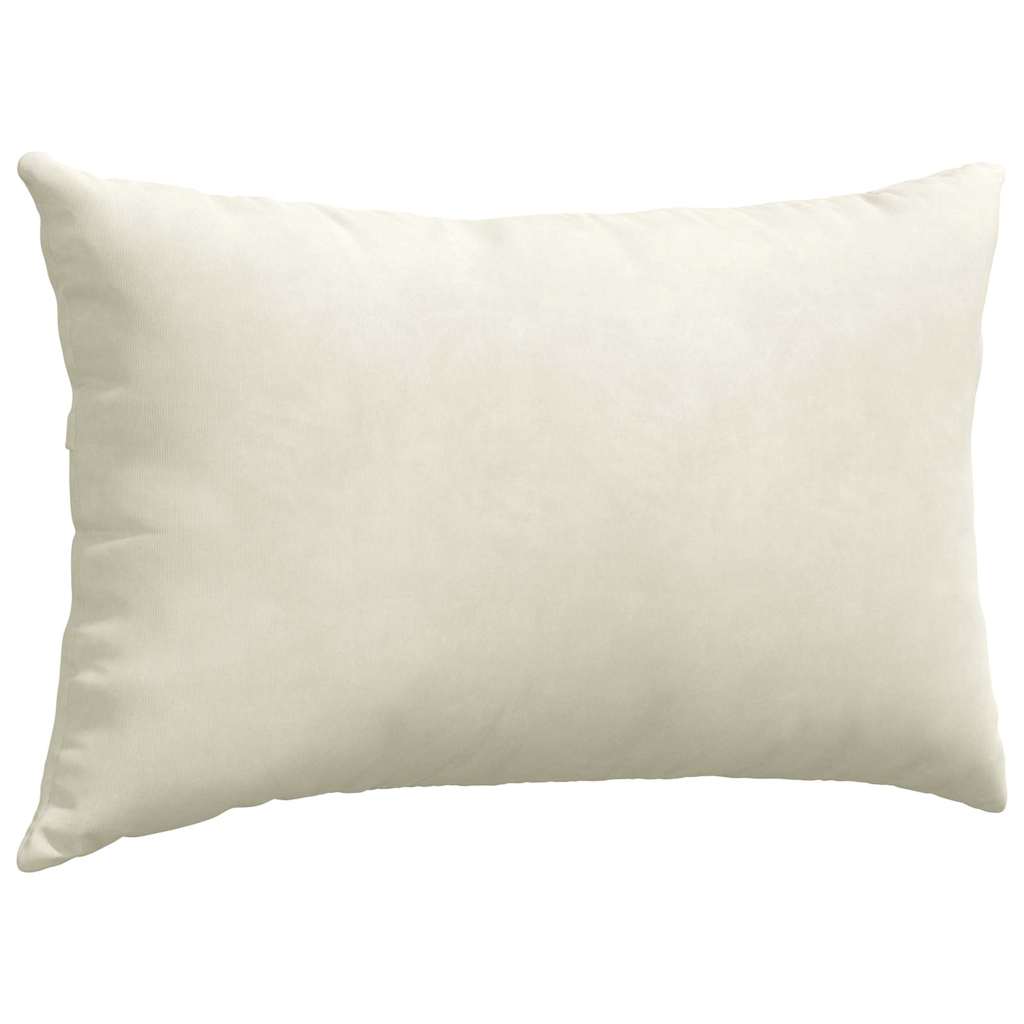 Sofakissen 2 Stück Blau 50 x 30 cm Cordstoff
