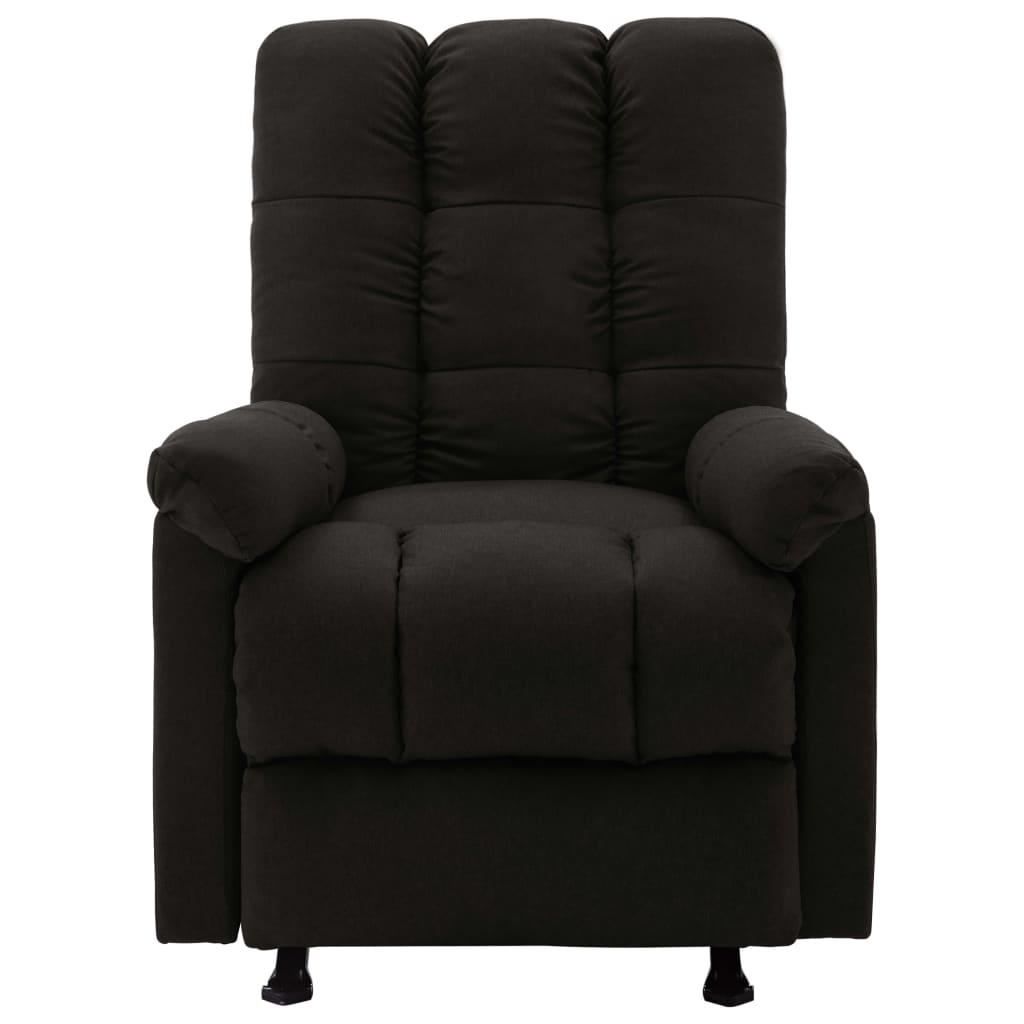 Massagesessel Hellgrau Stoff