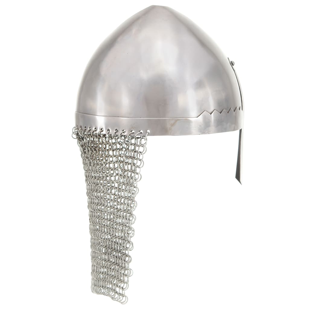 Preußische Pickelhaube Antik Replik für LARP Schwarz Stahl