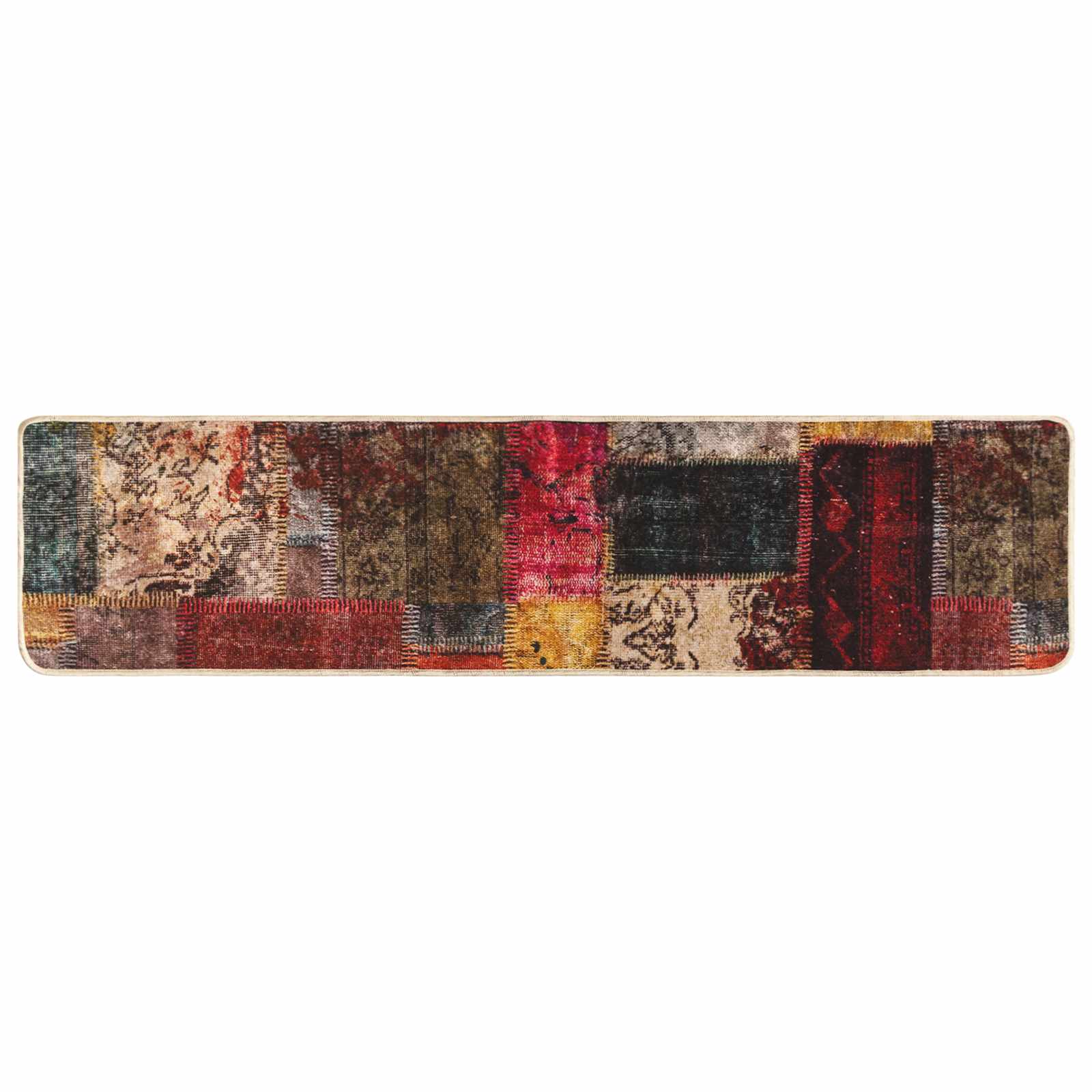 Teppich Waschbar Mehrfarbig 160x230 cm