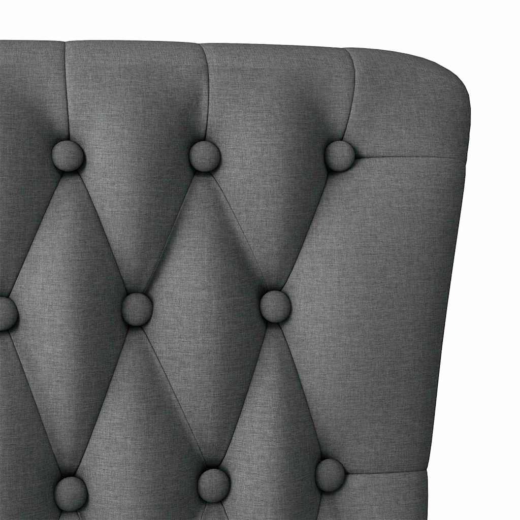 Schlafsessel Hellgrau 56,5 x 70 x 110 cm Stoff