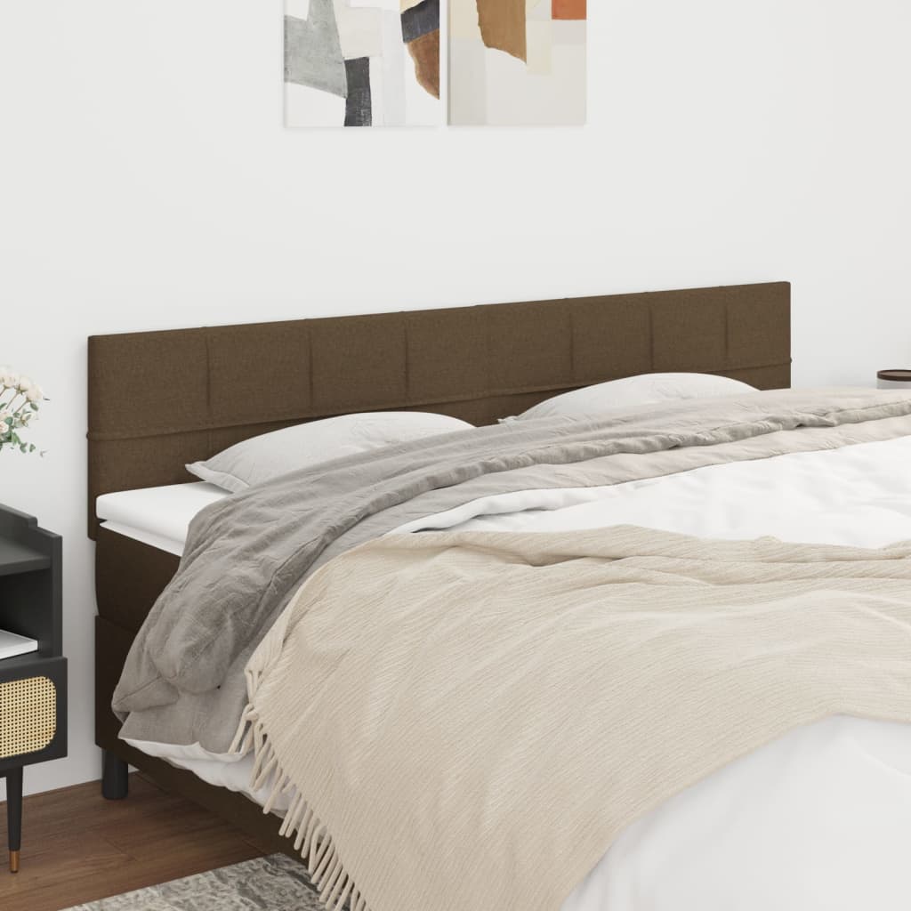 Kopfteil Hellgrau 80x5x118/128 cm Stoff