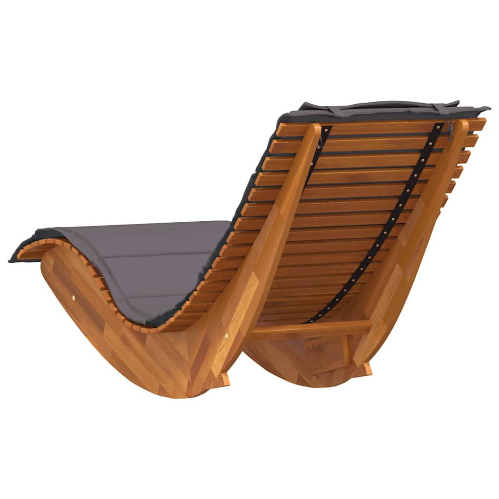 Schaukelstühle Sonnenliegen 2 Stk. Akazienholz