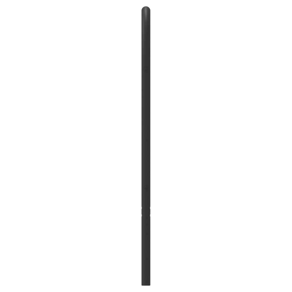 Ersatz-Kopfteil Metall Schwarz 75 cm