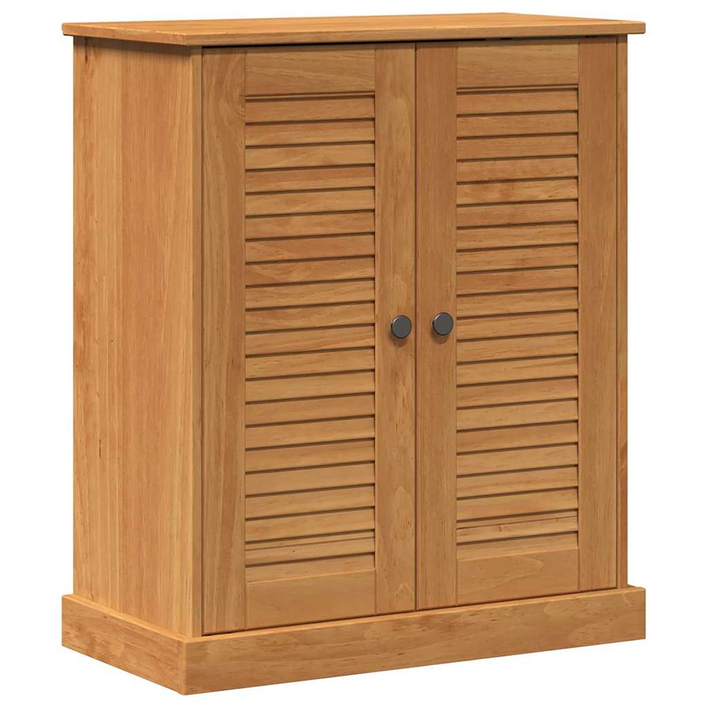 Badezimmerschrank VIGO Braun und Honigbraun 68 x 34 x 80 cm
