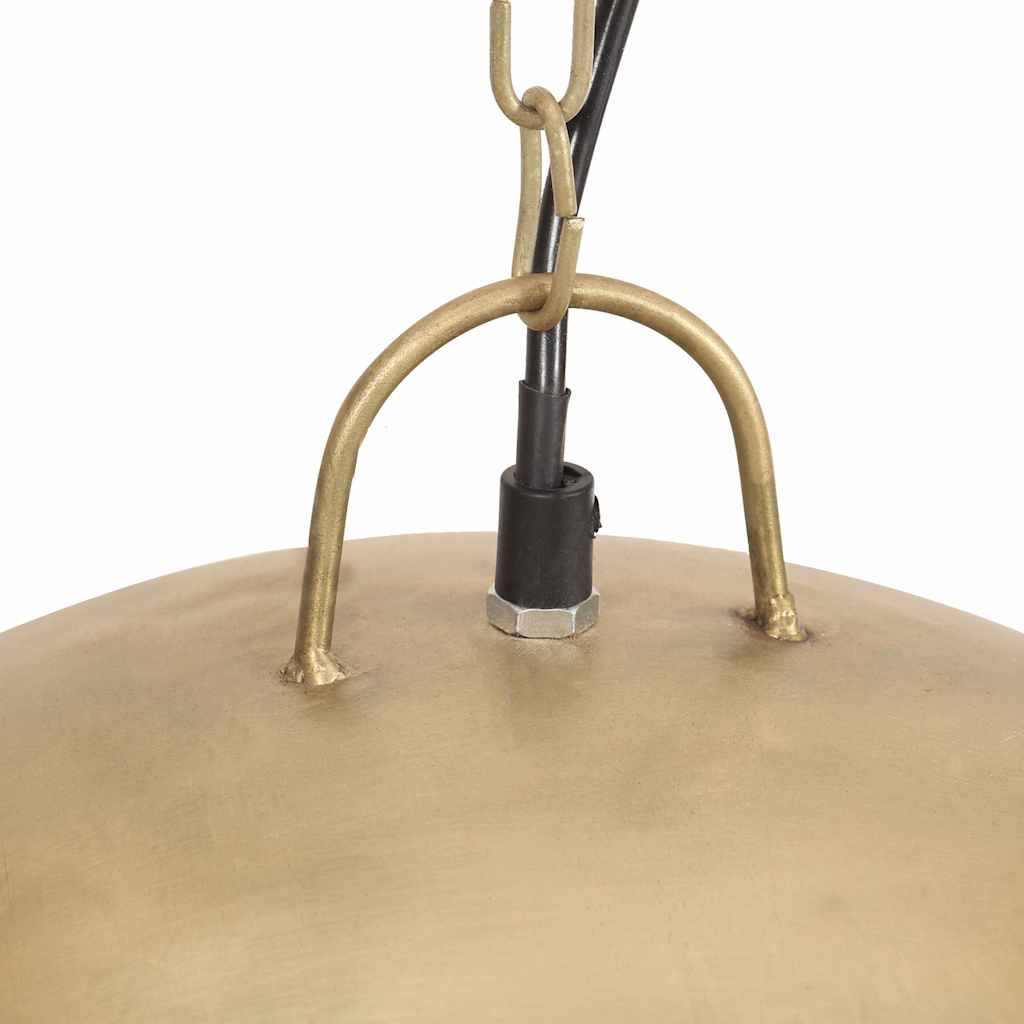 Hängelampe Vintage Industriestil 25 W Silbern Rund 31 cm E27