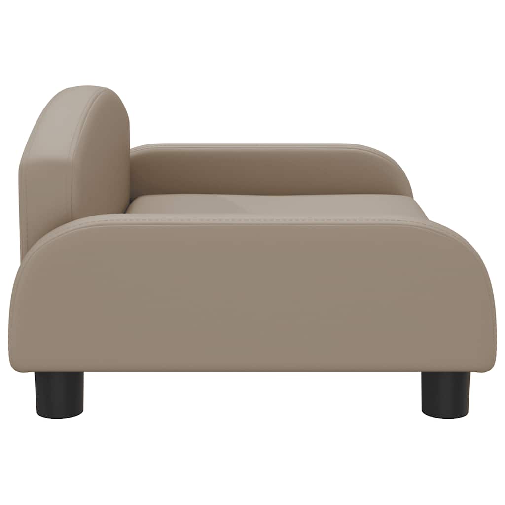 Hundebett Dunkelgrau 70x45x30 cm Stoff