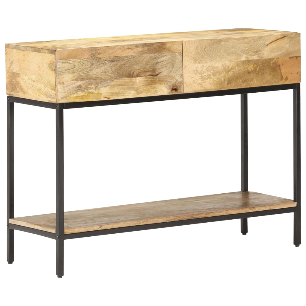 Sideboard 110x35x65 cm Massivholz Mango