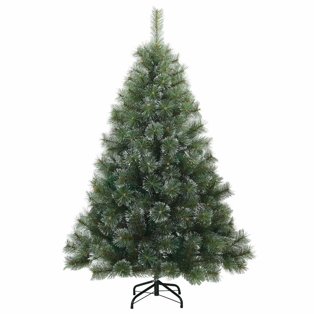 Künstlicher klappbarer Weihnachtsbaum Grün 120 cm PVC, Stahl