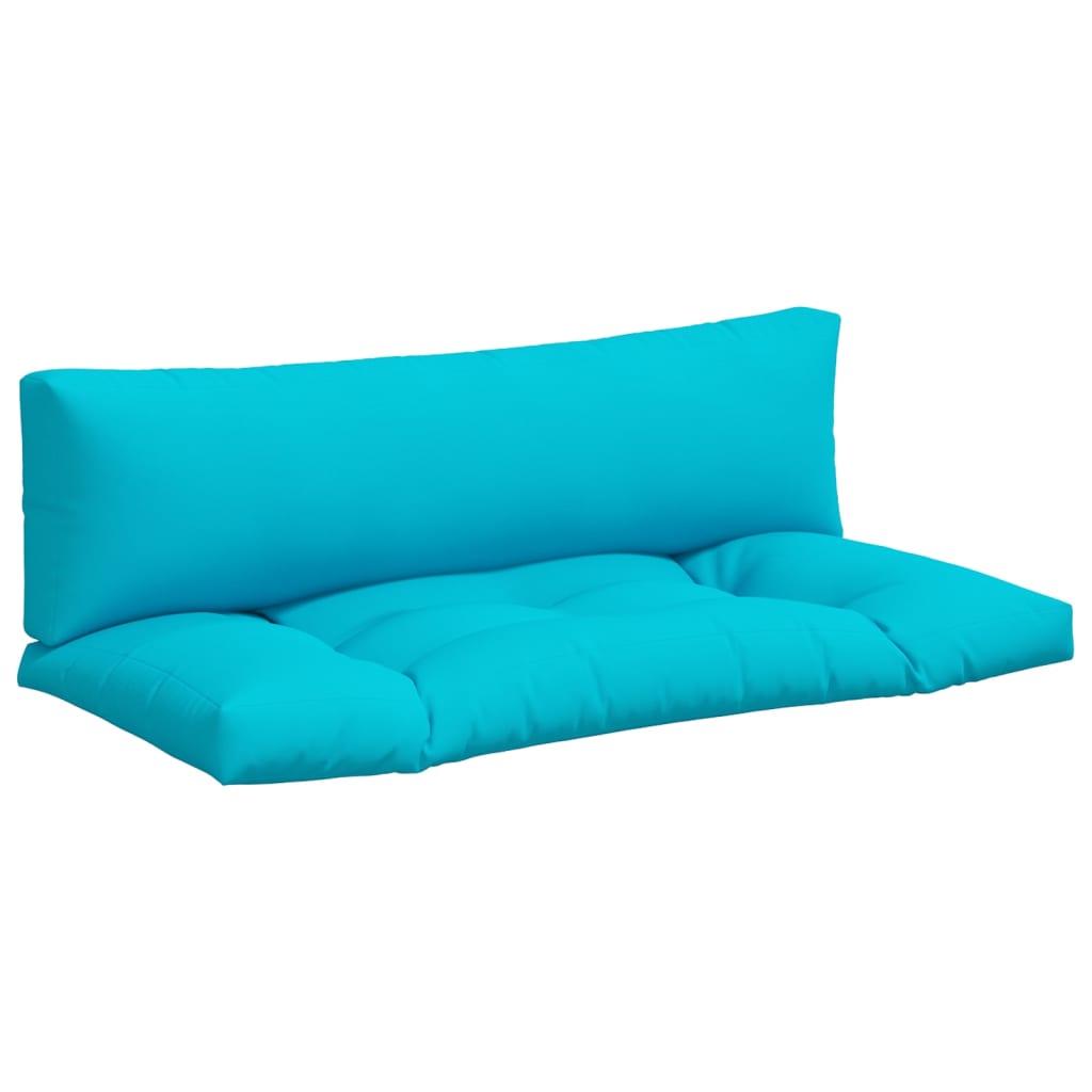 Palettenkissen Blau Weiß Gestreift 58x58x10 cm Oxford-Gewebe