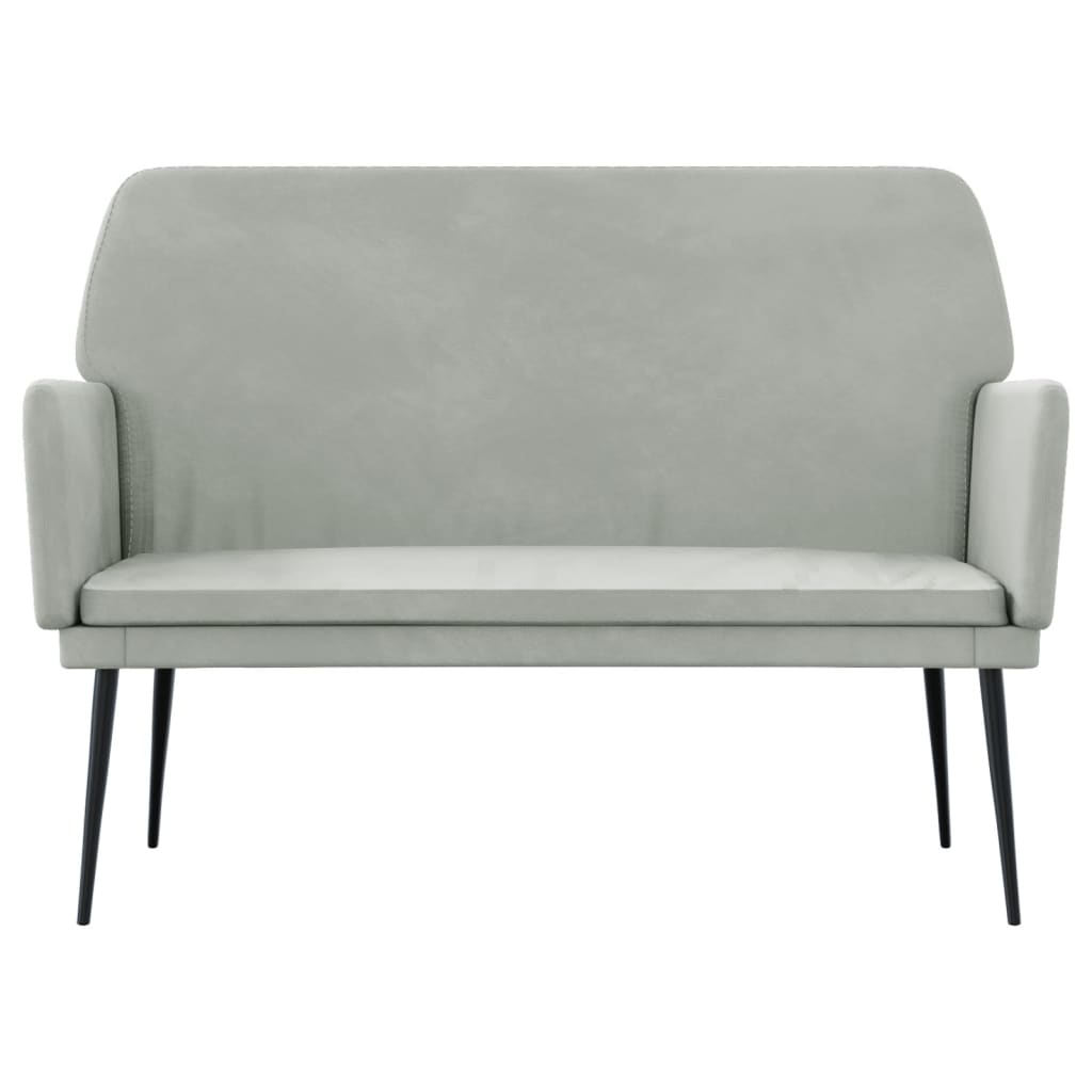 Sitzbank Dunkelgrün 108x79x79 cm Samt