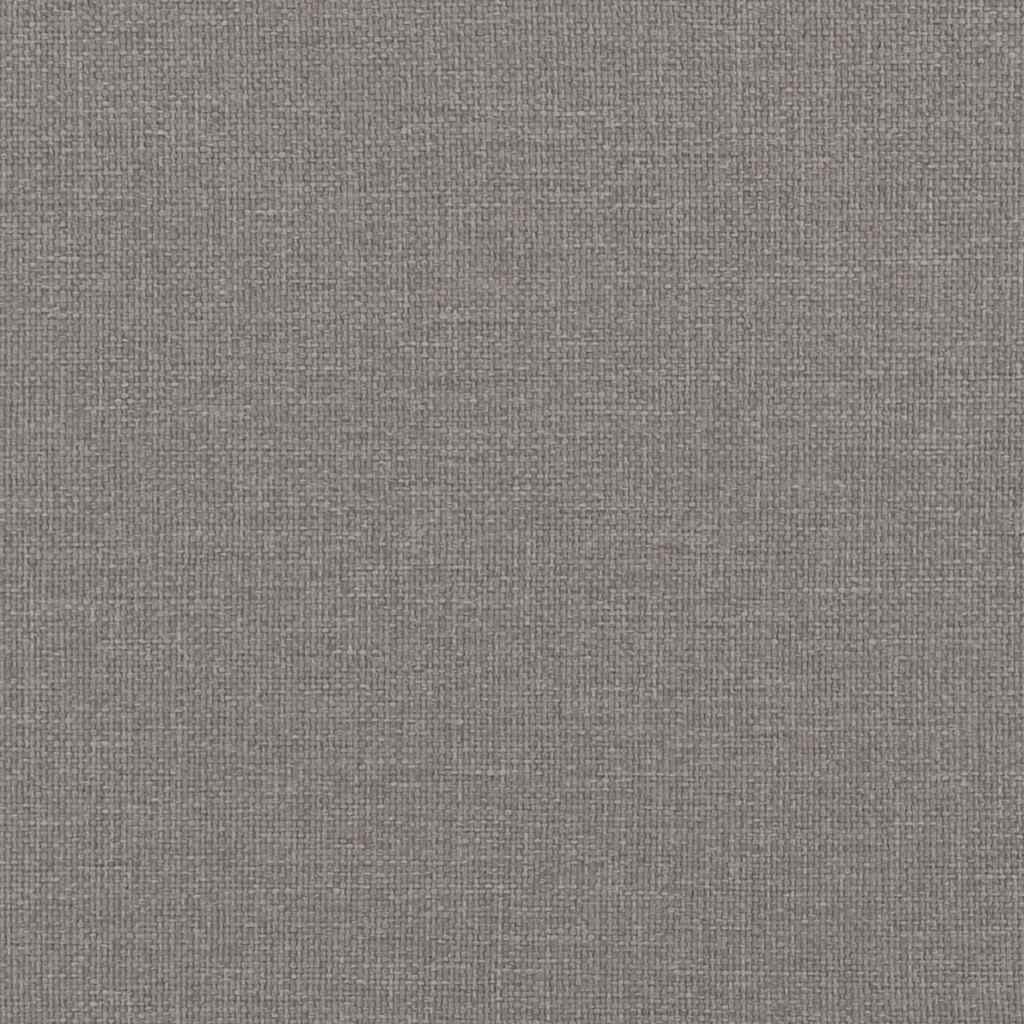 2-Sitzer-Sofa mit Chaiselongue L-Form Hellgrau 125 cm Stoff