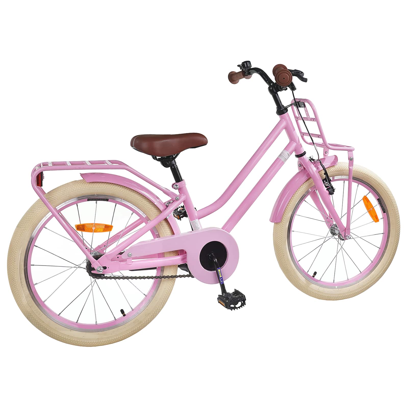 Kinderfahrrad 12 Zoll für 2-4 Jahre alt Hellrosa