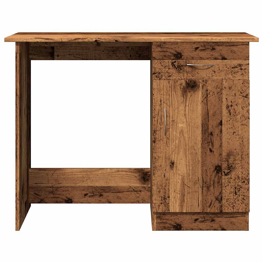 Schreibtisch Weiß 100×50×76 cm Holzwerkstoff