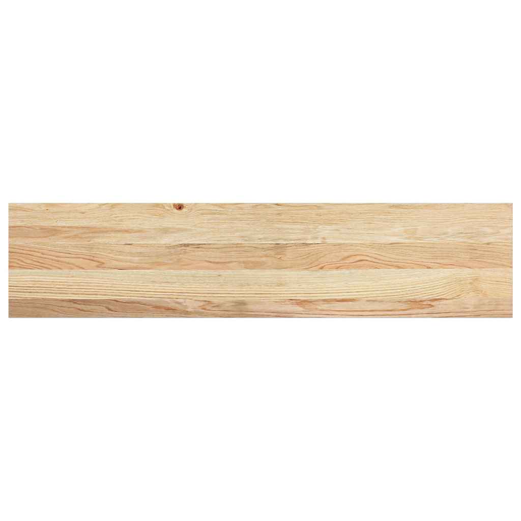 Treppenstufen 4 Stk. Unbehandelt 70x25x2 cm Massivholz Eiche