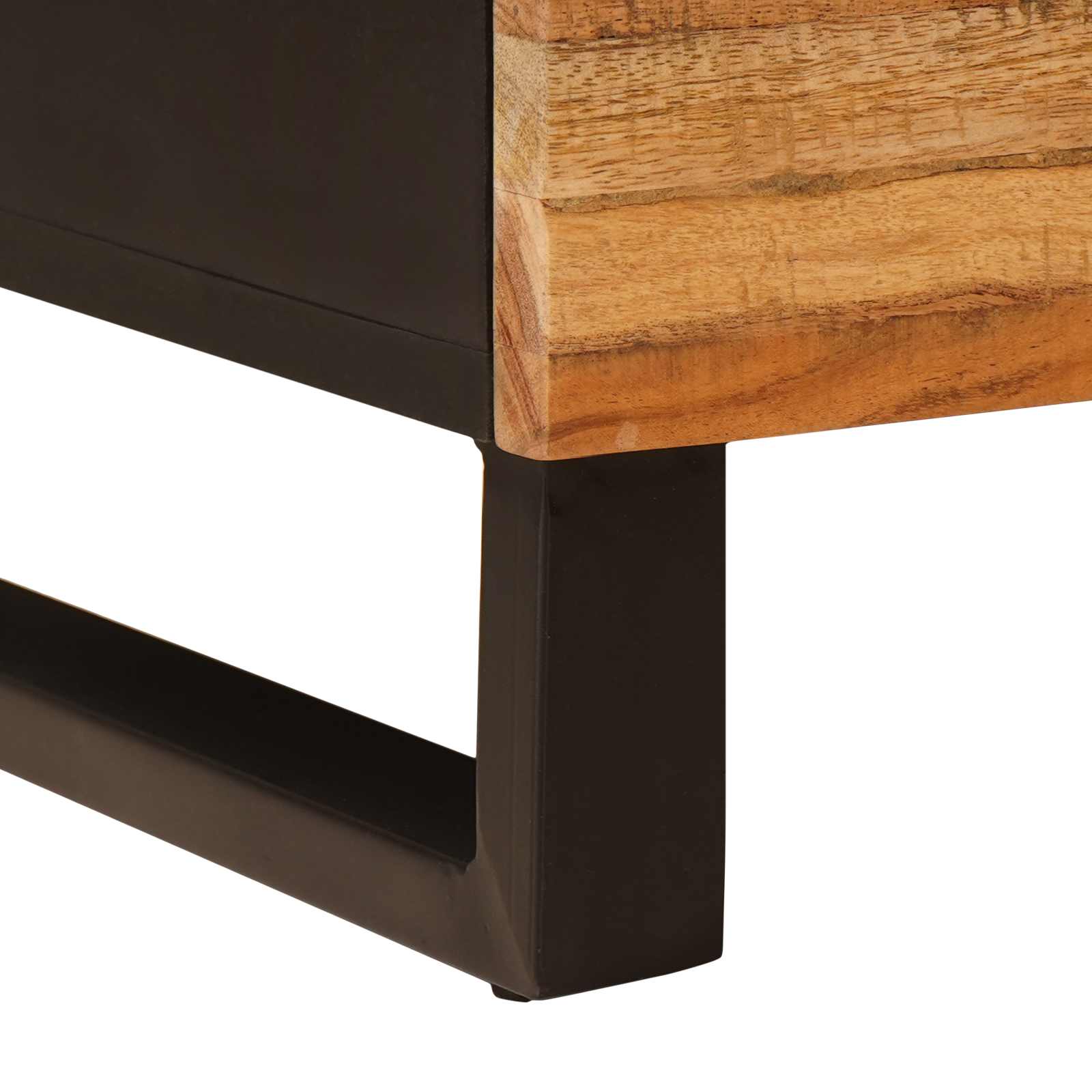 Bettkasten Braun 40 x 33 x 46 cm Massivholz Mango