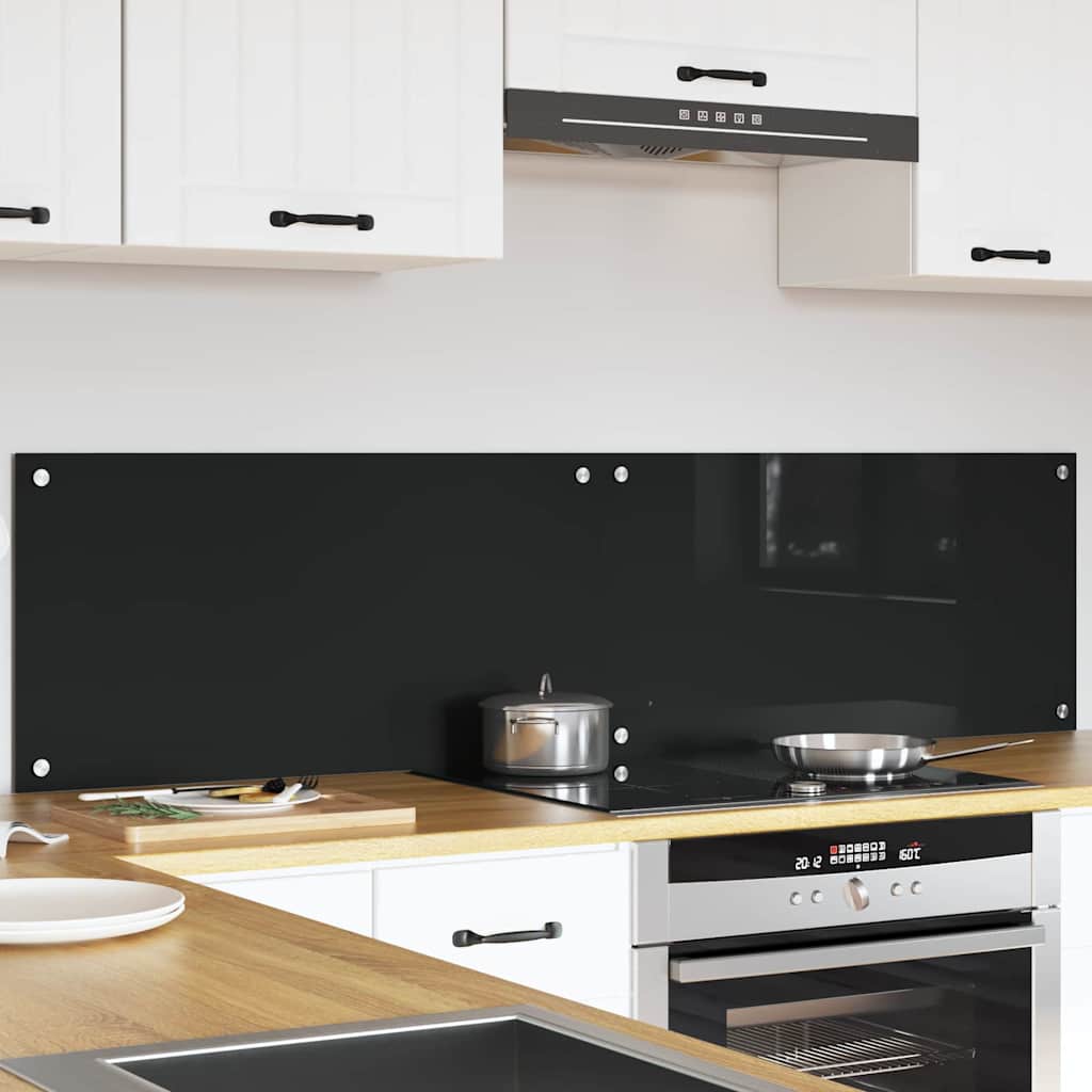 Küchenrückwand 2 pcs Weiß 70 x 40 cm Gehärtetes Glas