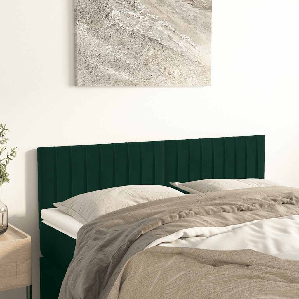 Kopfteil Hellgrau 80x5x118/128 cm Samt