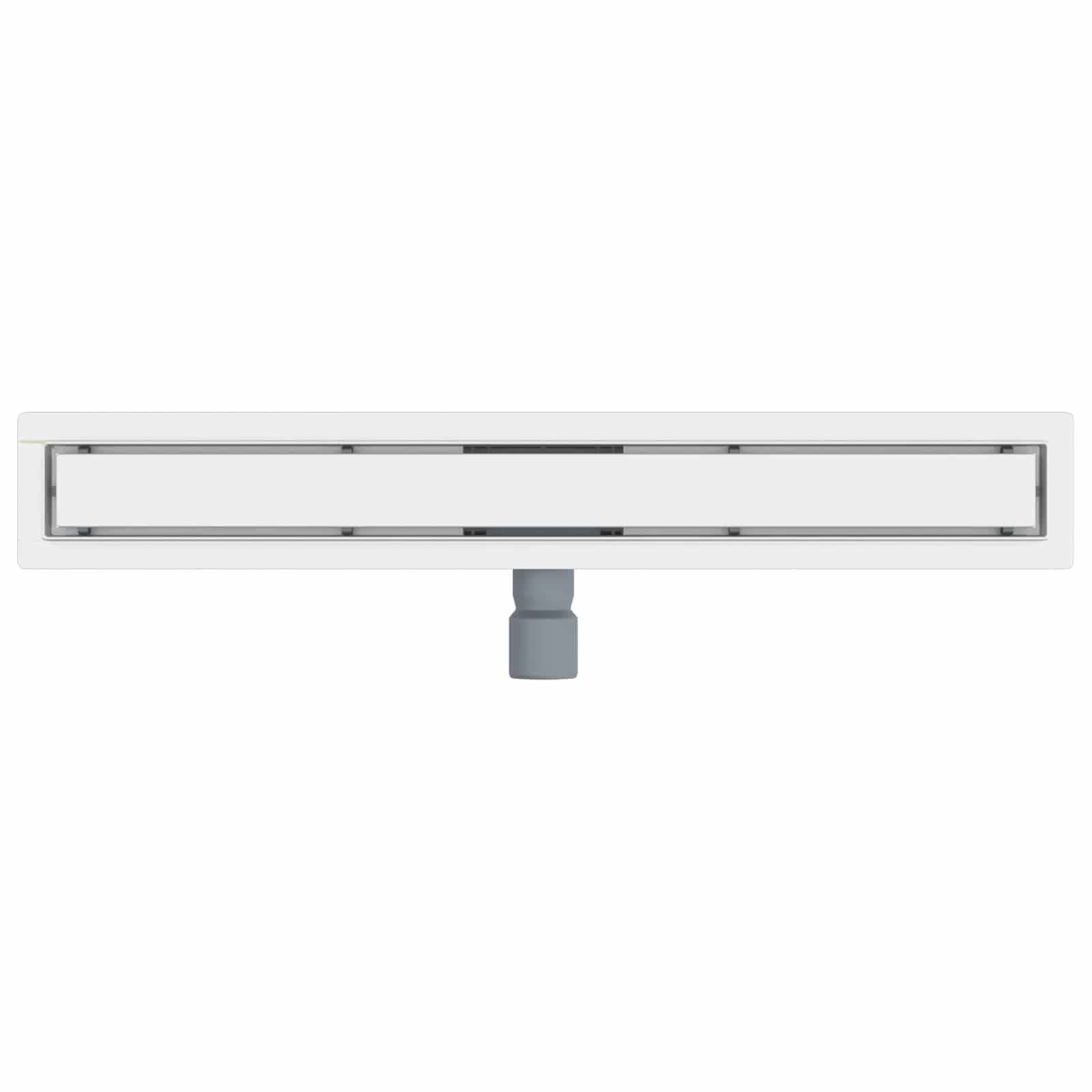 2 in 1 Duschabfluss Silber 50 cm Edelstahl 304