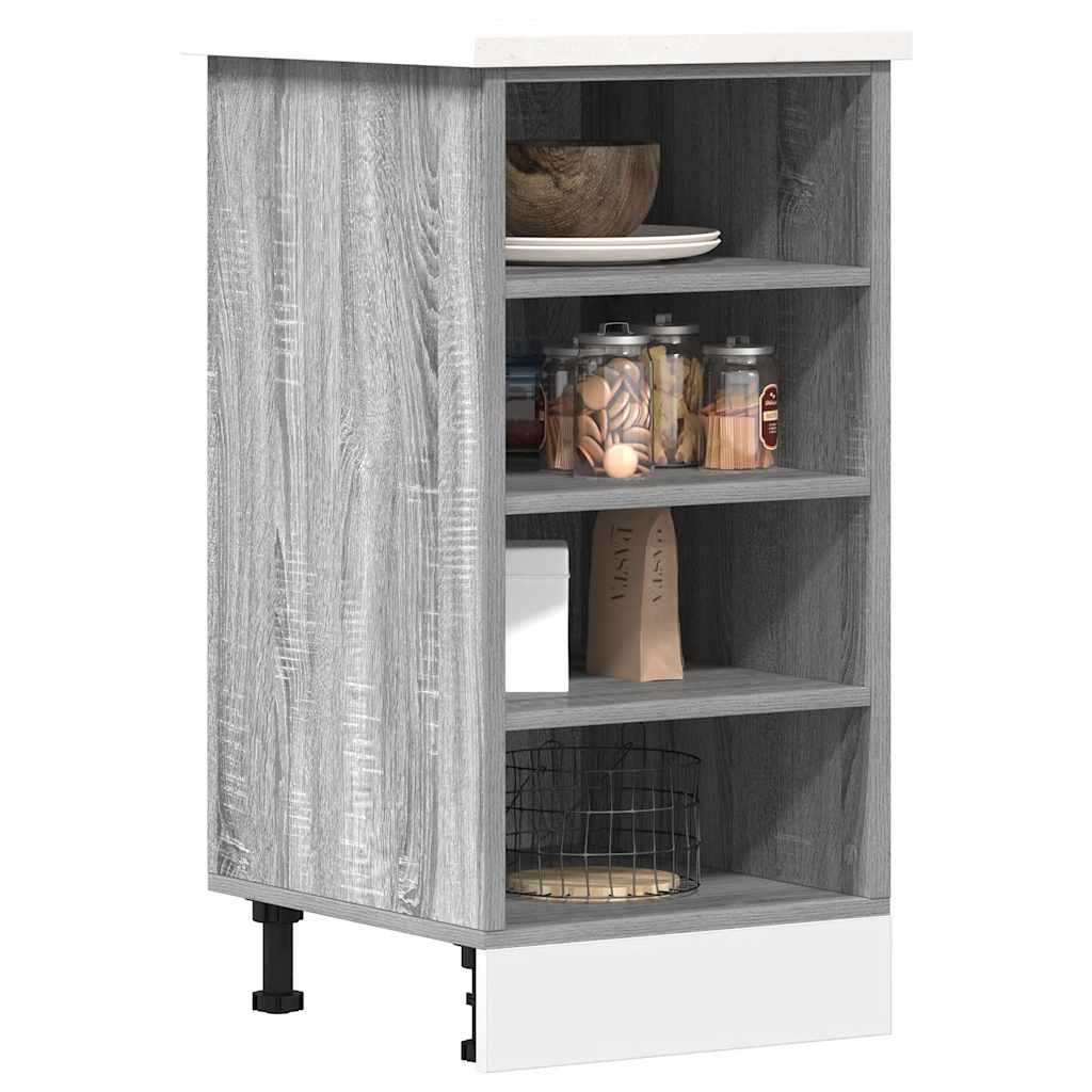 Unterschrank Lyon Weiß 60x46x81,5 cm Holzwerkstoff