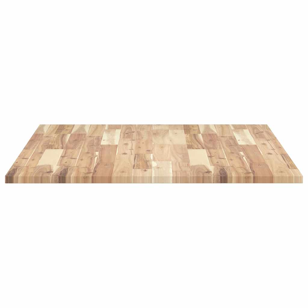 Tischplatte Rechteckig 60x50x2 cm Massivholz Akazie