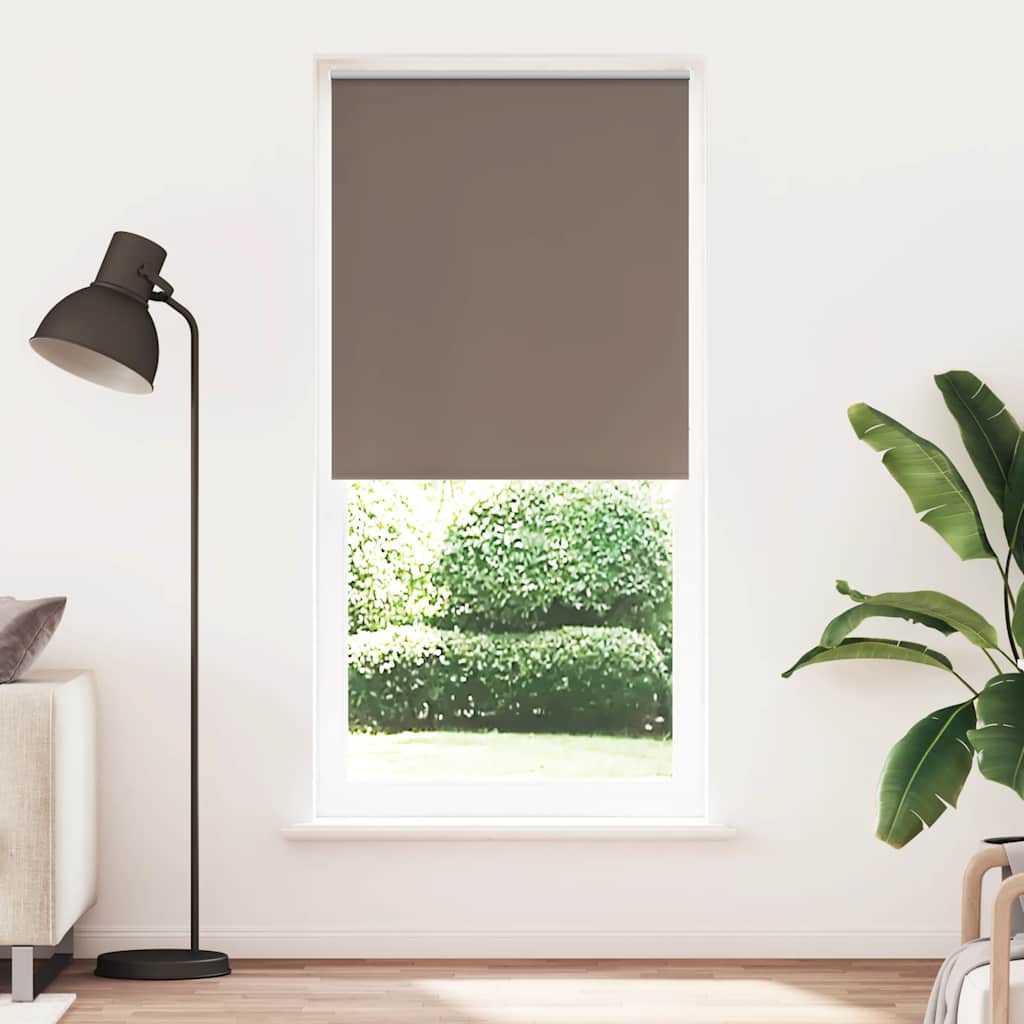 Verdunkelungsrollo 84,4 x 175 cm, Stoffbreite 80 cm, Weiß