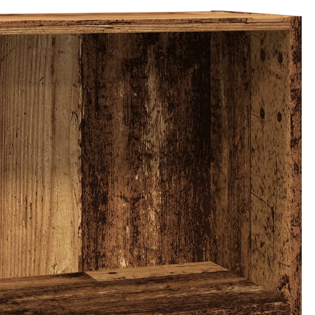 Bücherregal Weiß 80x30x189 cm Holzwerkstoff