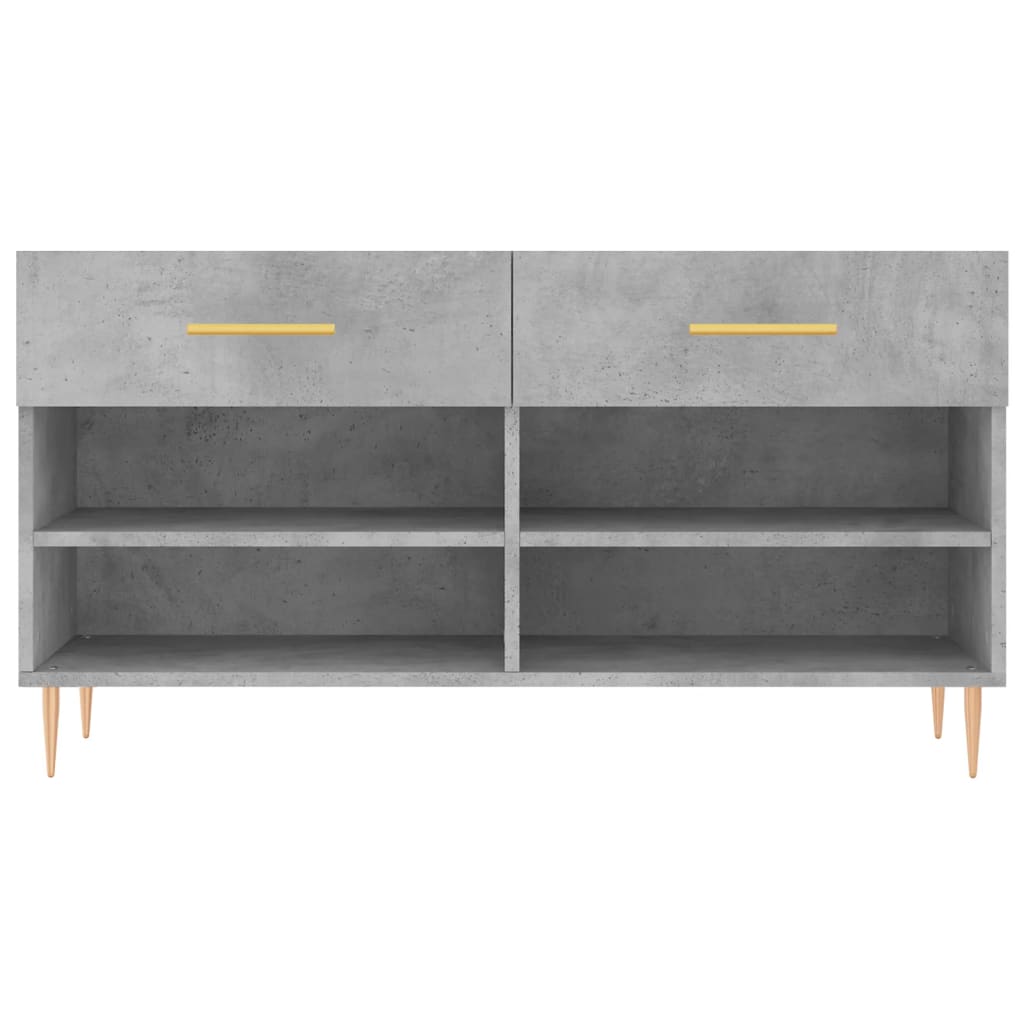 Schuhbank Weiß 102x35x55 cm Holzwerkstoff