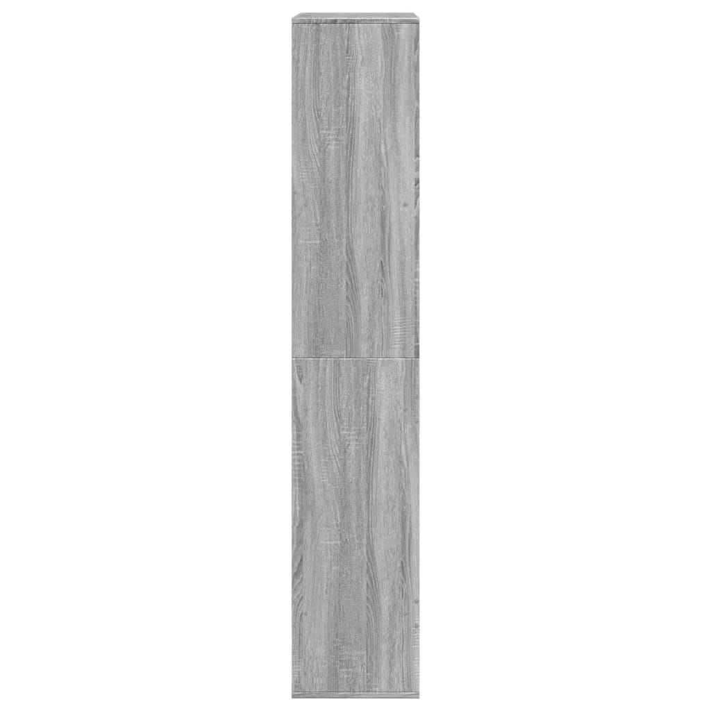 Bücherregal Weiß 100x33x135 cm Holzwerkstoff