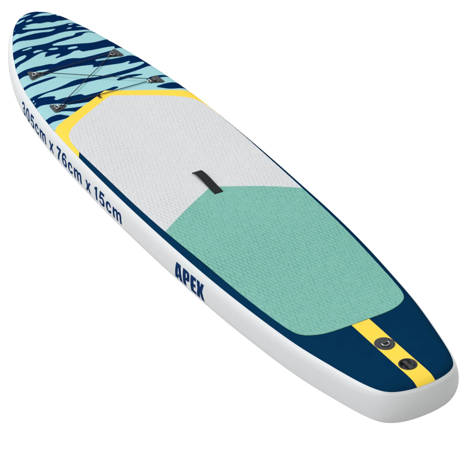 Aufblasbares Stand Up Paddle Board HYDROS 305 x 76 x 15 cm für