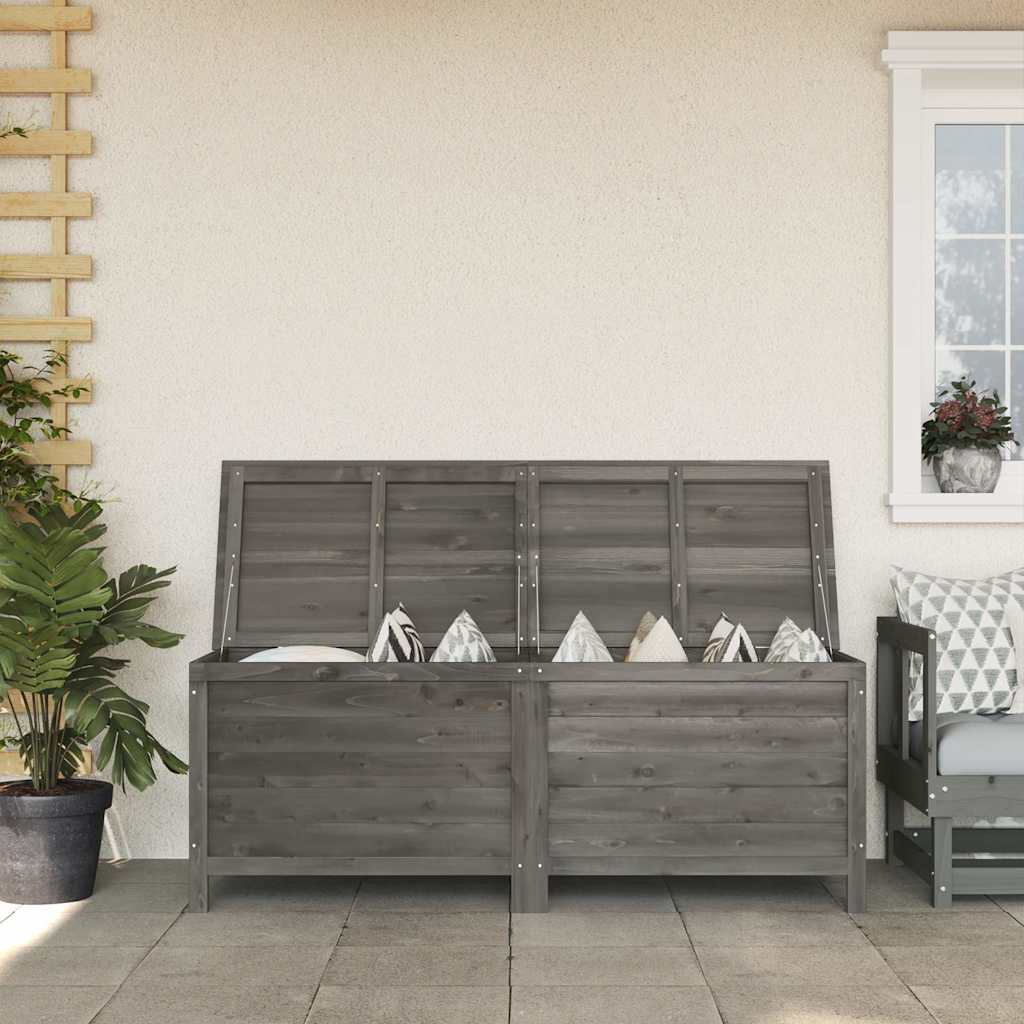 Gartentruhe 50x49x56,5 cm Massivholz Tanne