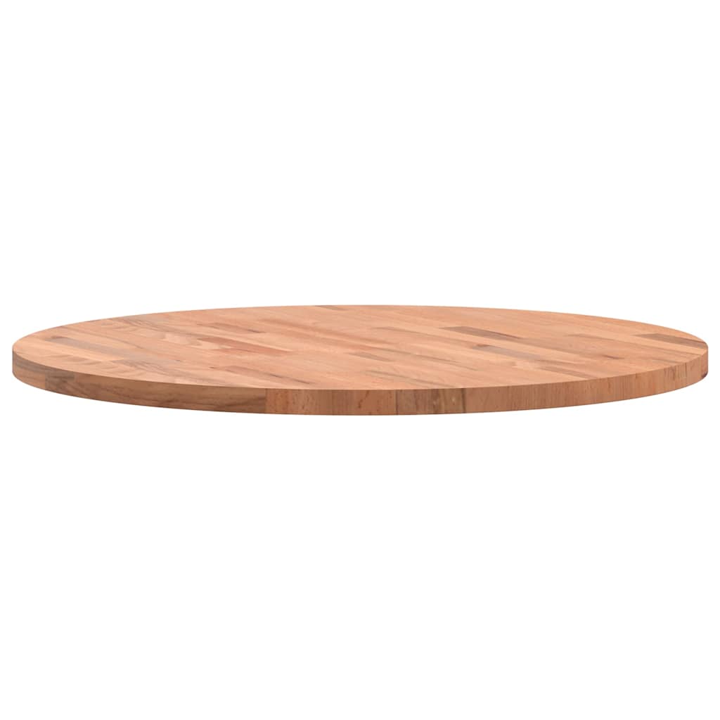 Tischplatte Ø30x1,5 cm Rund Massivholz Buche