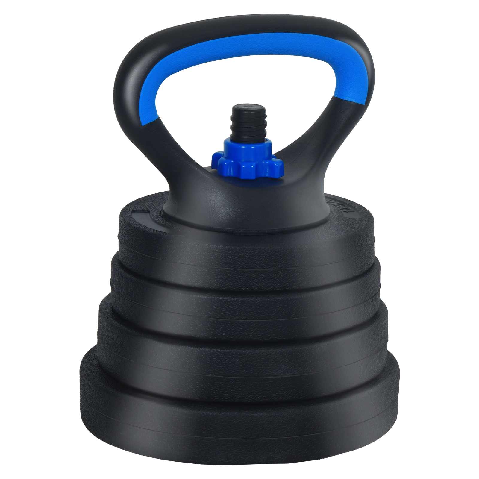 2-in-1 Hantelset 40kg Schwarz und Rot Zement und Eisensand