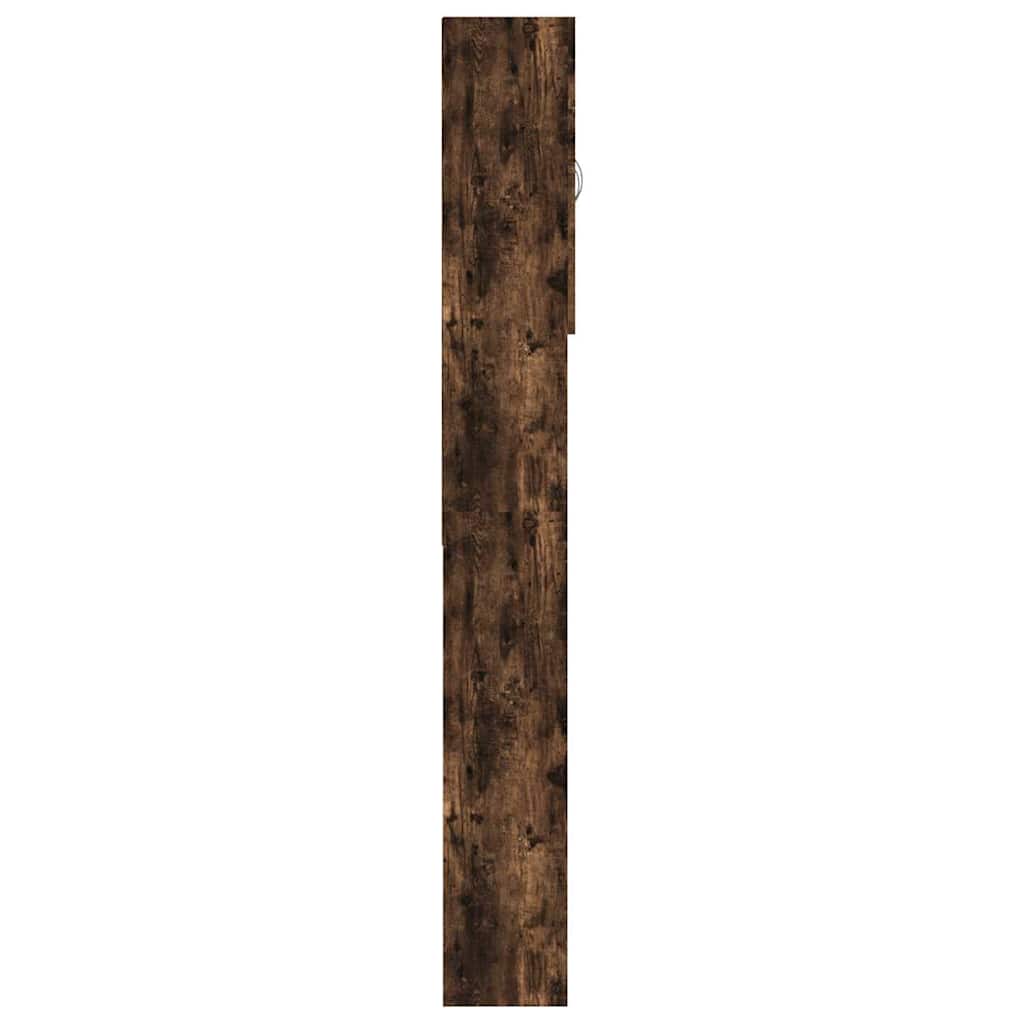 Waschmaschinenschrank Weiß 64x25,5x190 cm