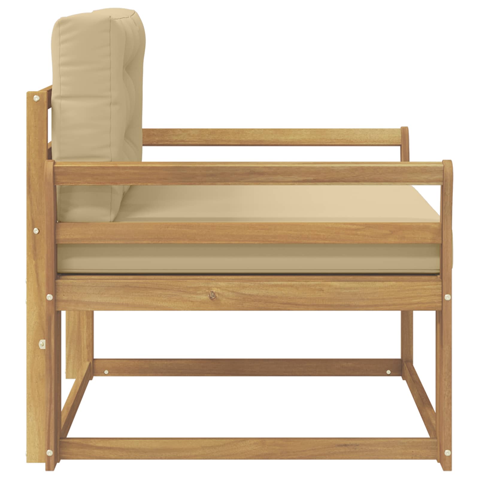 Outdoor Mittelsofa Natur