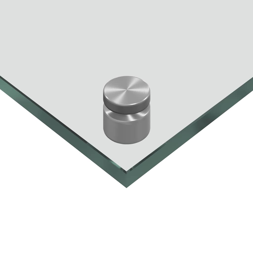 Küchenrückwand 2 pcs Weiß 70 x 40 cm Gehärtetes Glas