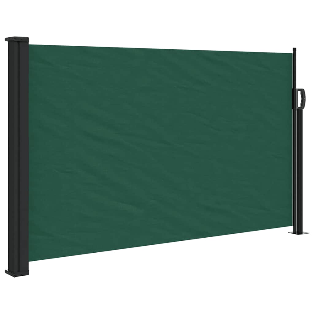 Seitenmarkise Ausziehbar Schwarz 100x300 cm