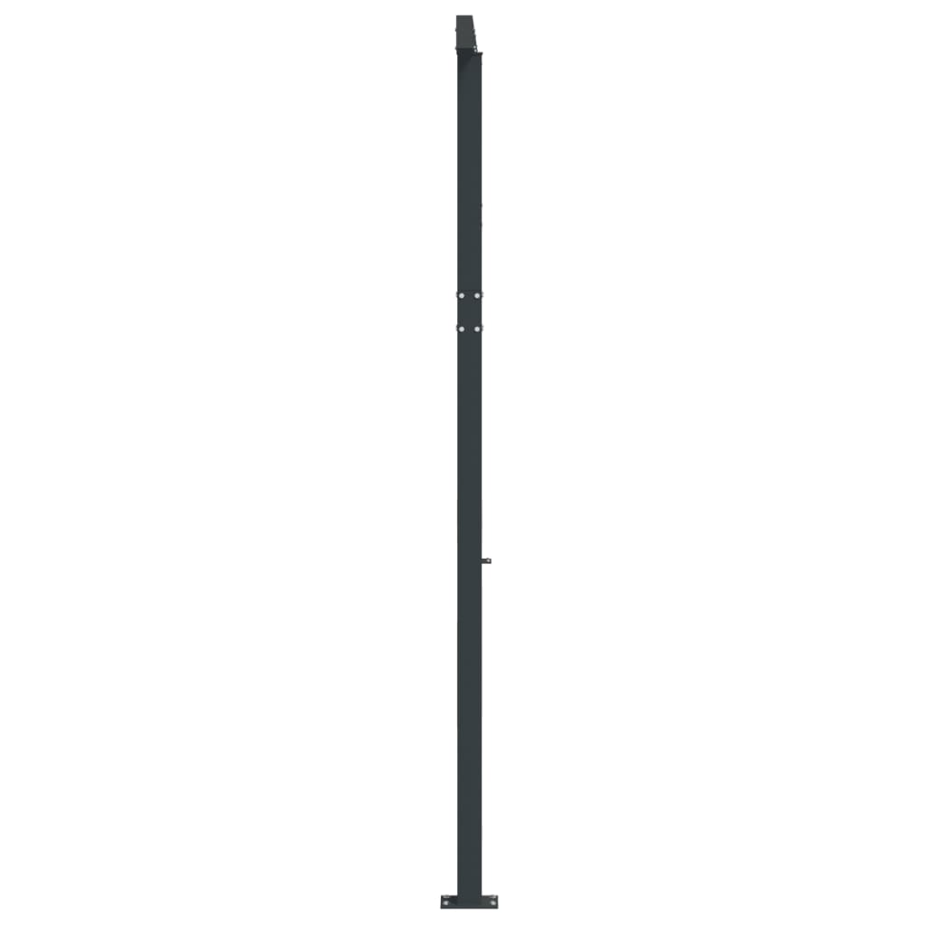 Stützen für Markisen Weiß 300x245 cm Eisen
