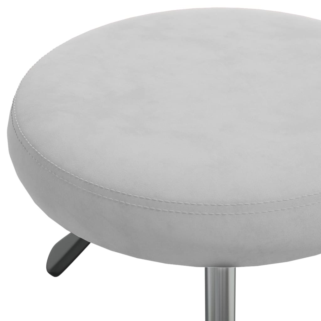 Massagehocker Samt Senfgelb