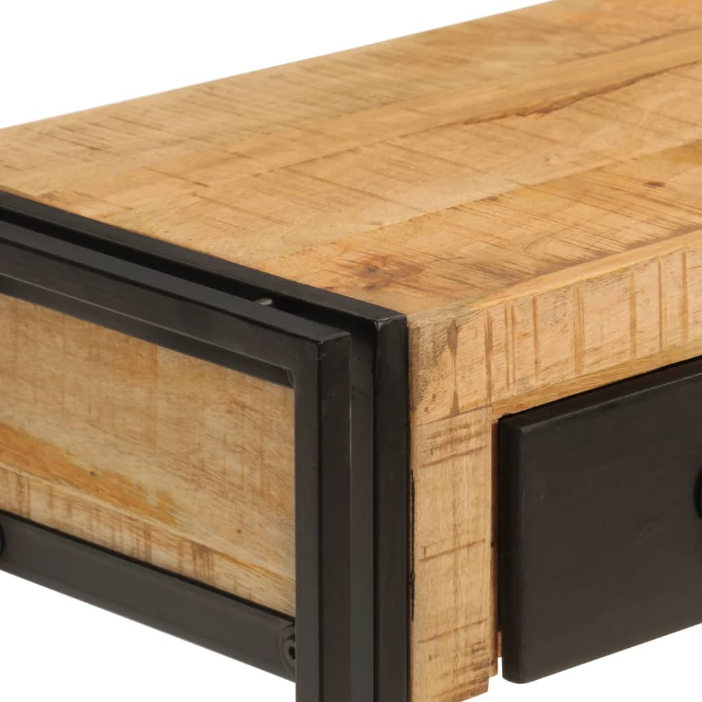 Konsolentisch 110x30x76 cm Altholz Massiv