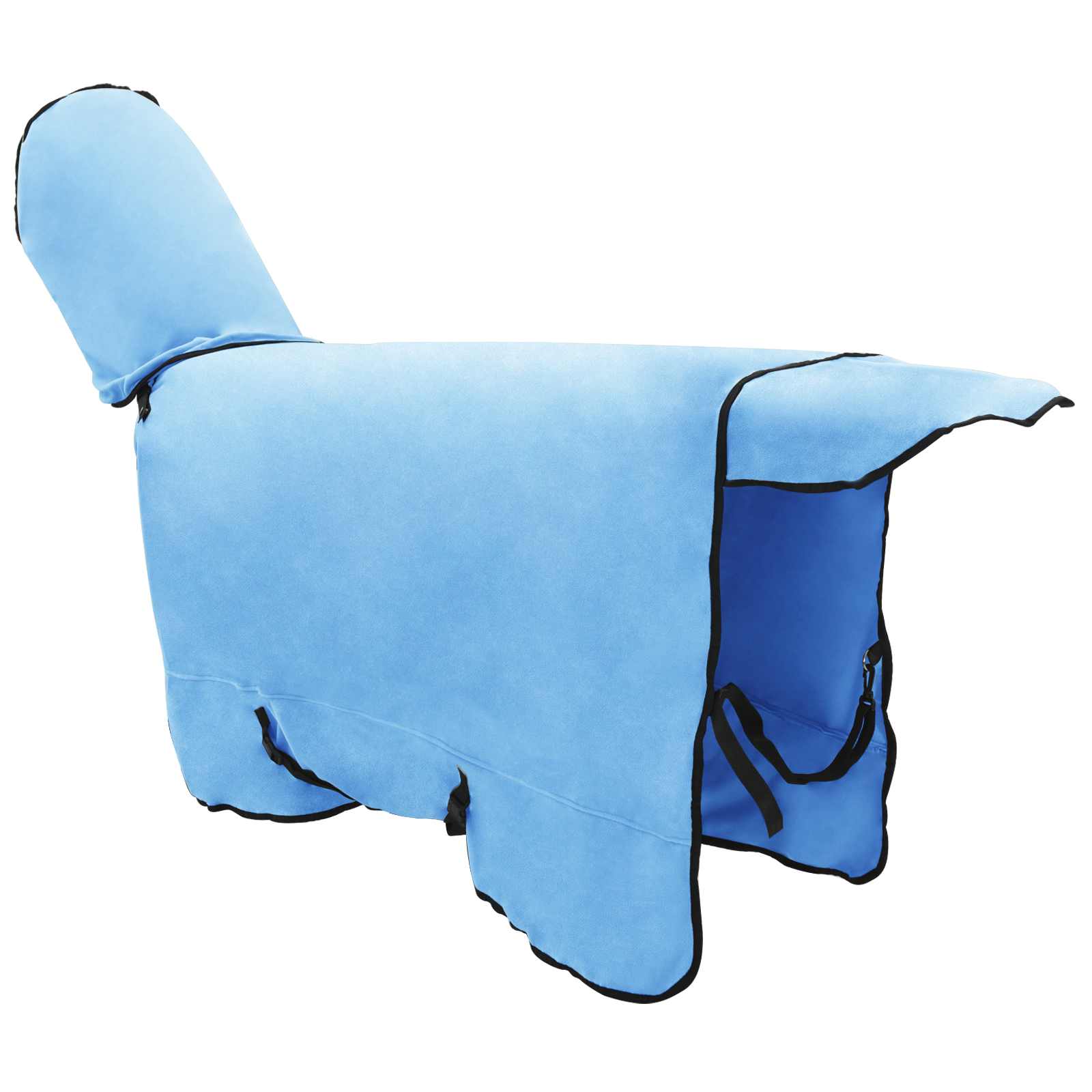 Pferdedecke Volles Aqua 75 cm Polyester