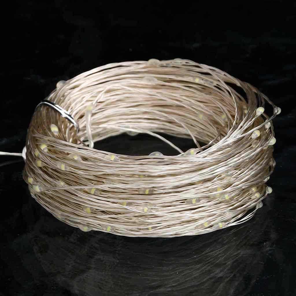 LED-Lichterkette mit 150 LEDs Warmweiß 15 m