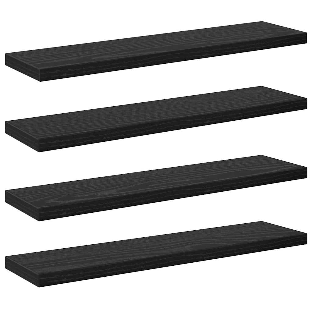 Bücherregal-Bretter 4 Stk. Weiß 40x10x1,5 cm Holzwerkstoff