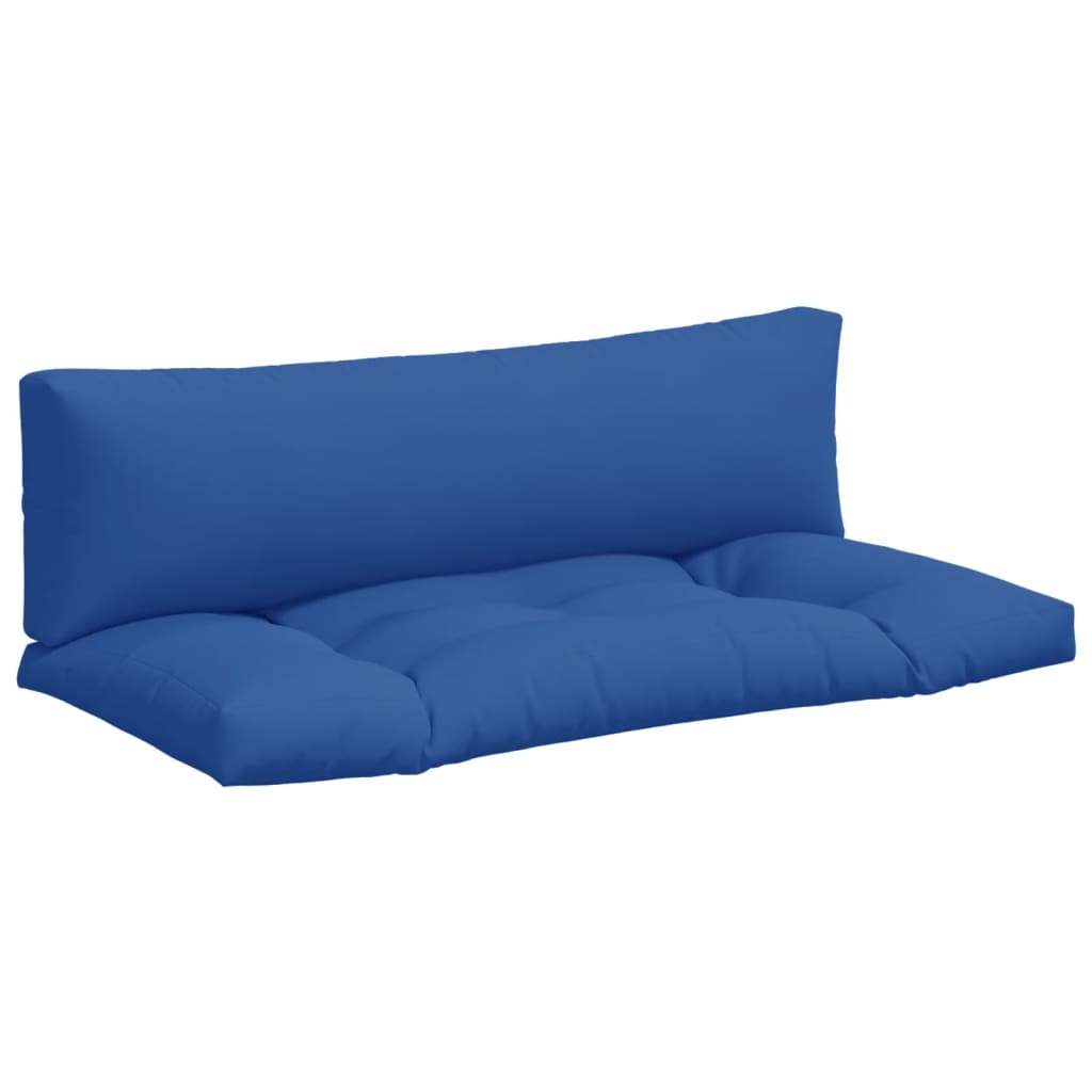 Palettenkissen Blau Weiß Gestreift 58x58x10 cm Oxford-Gewebe