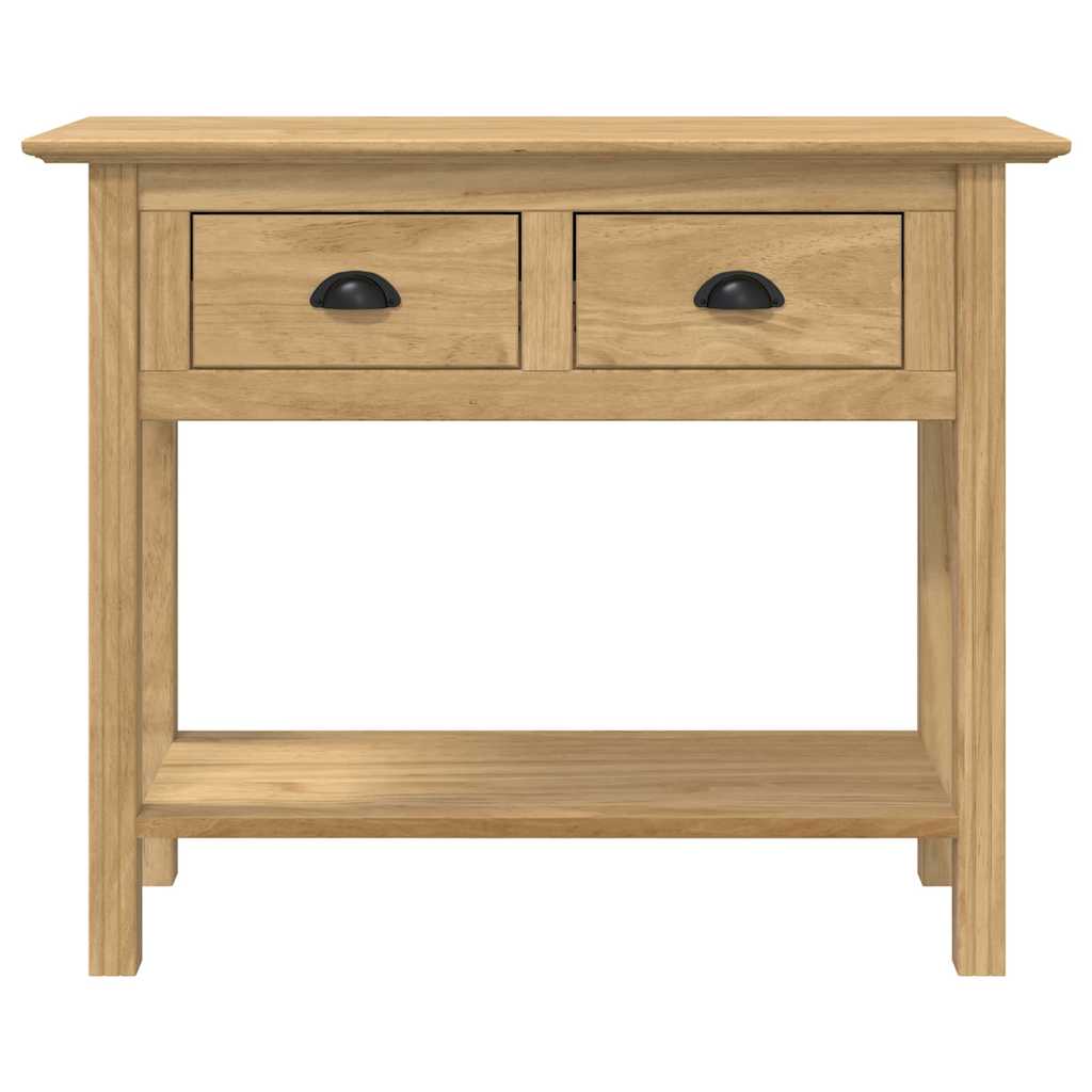 Konsolentisch BODO Honigbraun 91 x 34,7 x 74 cm Holzwerkstoff