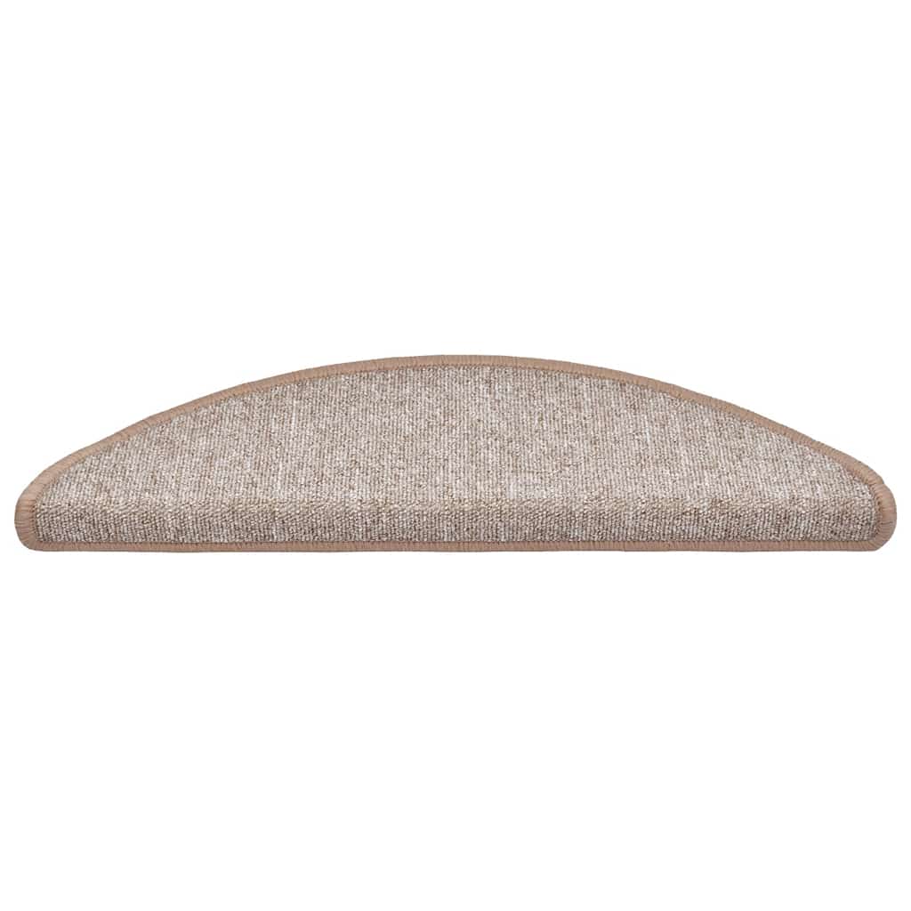 Stufenmatten 15 Stk. 56x17x3 cm Anthrazit Halbrund