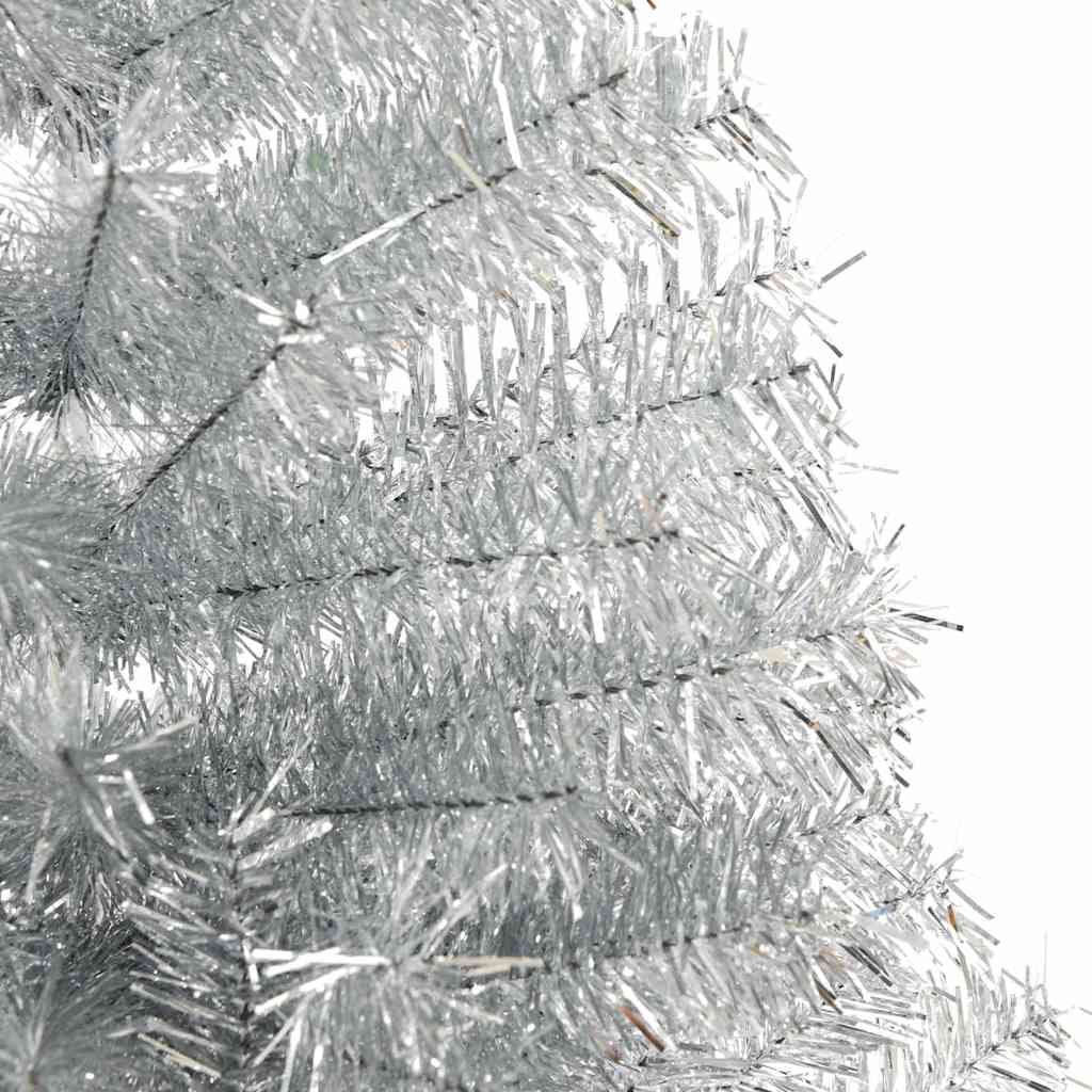 Künstlicher Halb-Weihnachtsbaum mit Ständer Grün 150 cm PVC