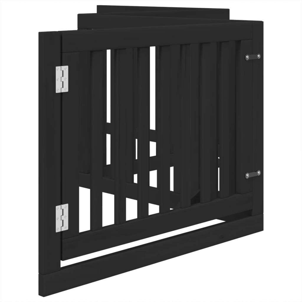 Hundegitter Faltbar 3 Paneele 150 cm Pappelholz